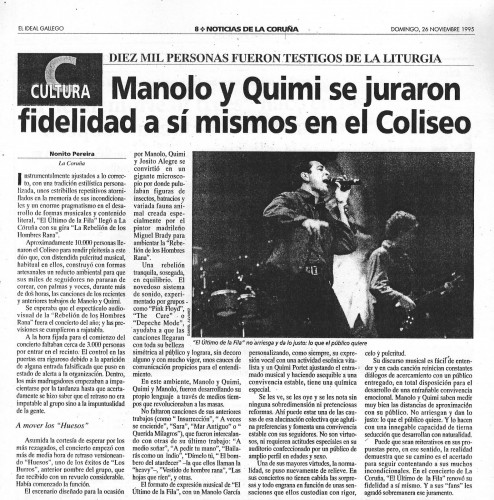 El ideal Gallego 26 Nov 1995