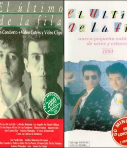 Editados dos DVD de El Ultimo de la Fila!