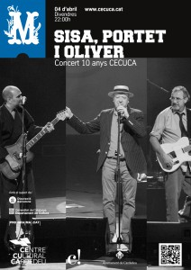 Sisa, Portet i Oliver, 4 de abril en Cardedeu
