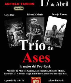 Trio de Ases (Marín, Ramos, Bao) en Fayón Zaragoza