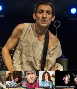 Quimi Portet en el concierto 25 años de Albert Pla