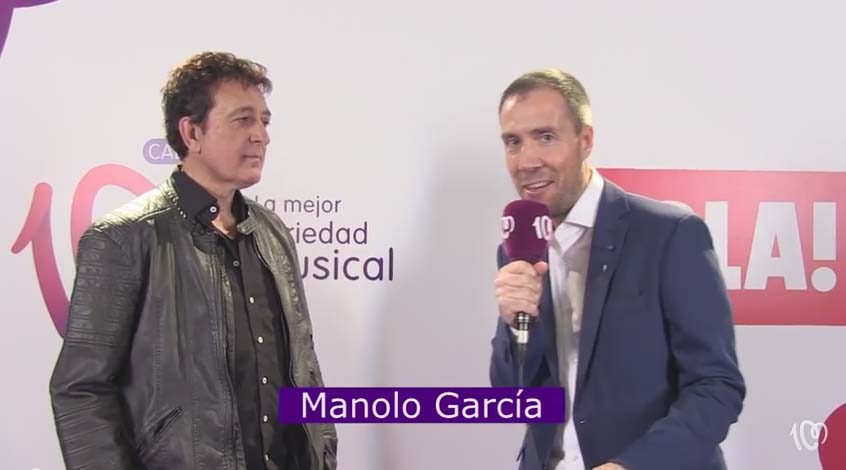 Entrevista a Manolo García en La Noche de Cadena100