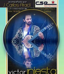 Victor Iniesta en concierto 9/12 en el Centro Social Entrevías, Madrid