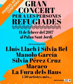 Liberadas algunas entradas más para concierto Refugiados 11/2
