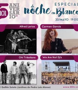 Carmen García en acústico en Málaga 20/5