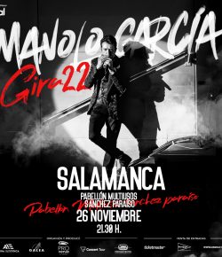 Nueva fecha confirmada: Salamanca 26/11/22