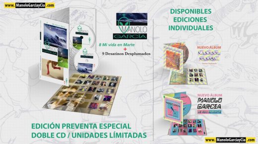 Manolo García publicará un DOBLE ÁLBUM: 27 canciones (26 nuevas)!!!