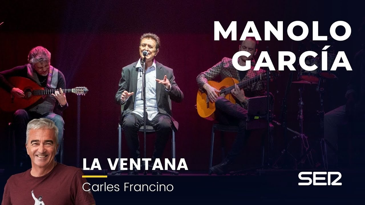 Manolo García: Entrevista y Acústico en La Ventana (Ser) 29/4/22