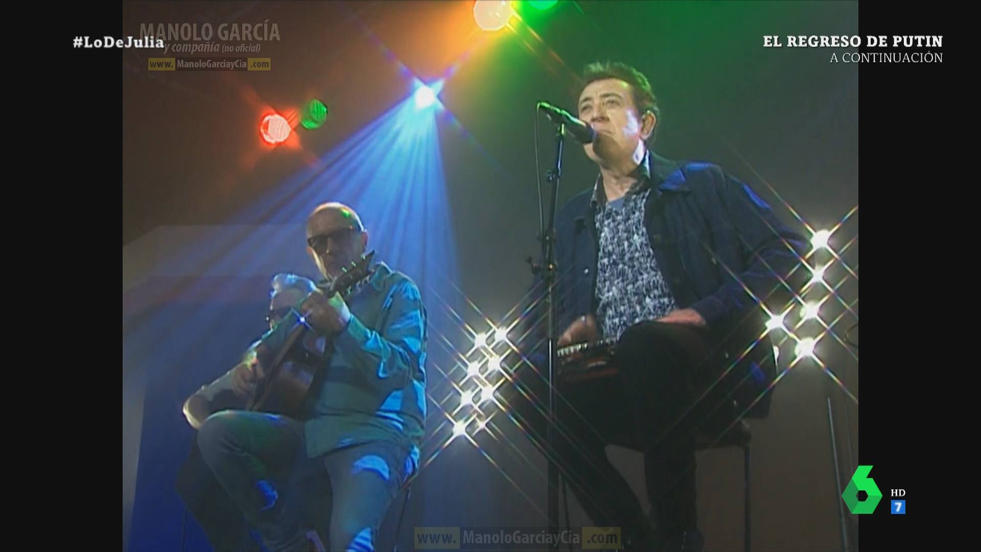 Cuando el Mar te Tenga, Manolo García y Quimi Portet
