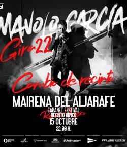 ATENCIÓN! EL CONCIERTO DE MANOLO GARCÍA EN SEVILLA DEL 15 OCTUBRE CAMBIA DE RECINTO!