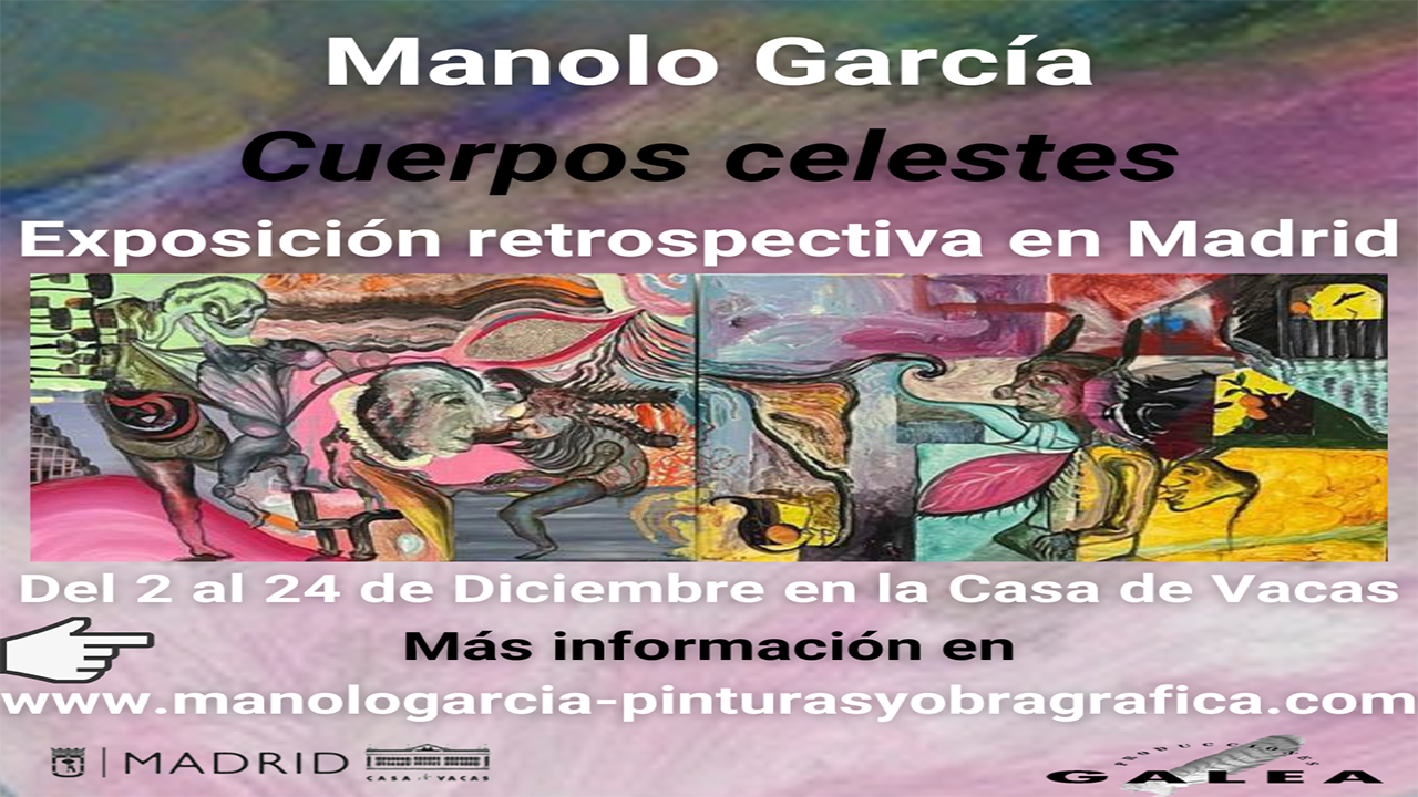 MANOLO GARCIA EXPONE SU OBRA PICTÓRICA EN EL CC CASA DE VACAS