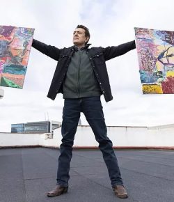 Manolo García: «La pintura es mi pequeño juego de vida mientras estoy de baja laboral»