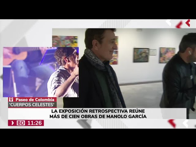 Así es la nueva exposición de Manolo García en Madrid (Telemadrid 30/11)