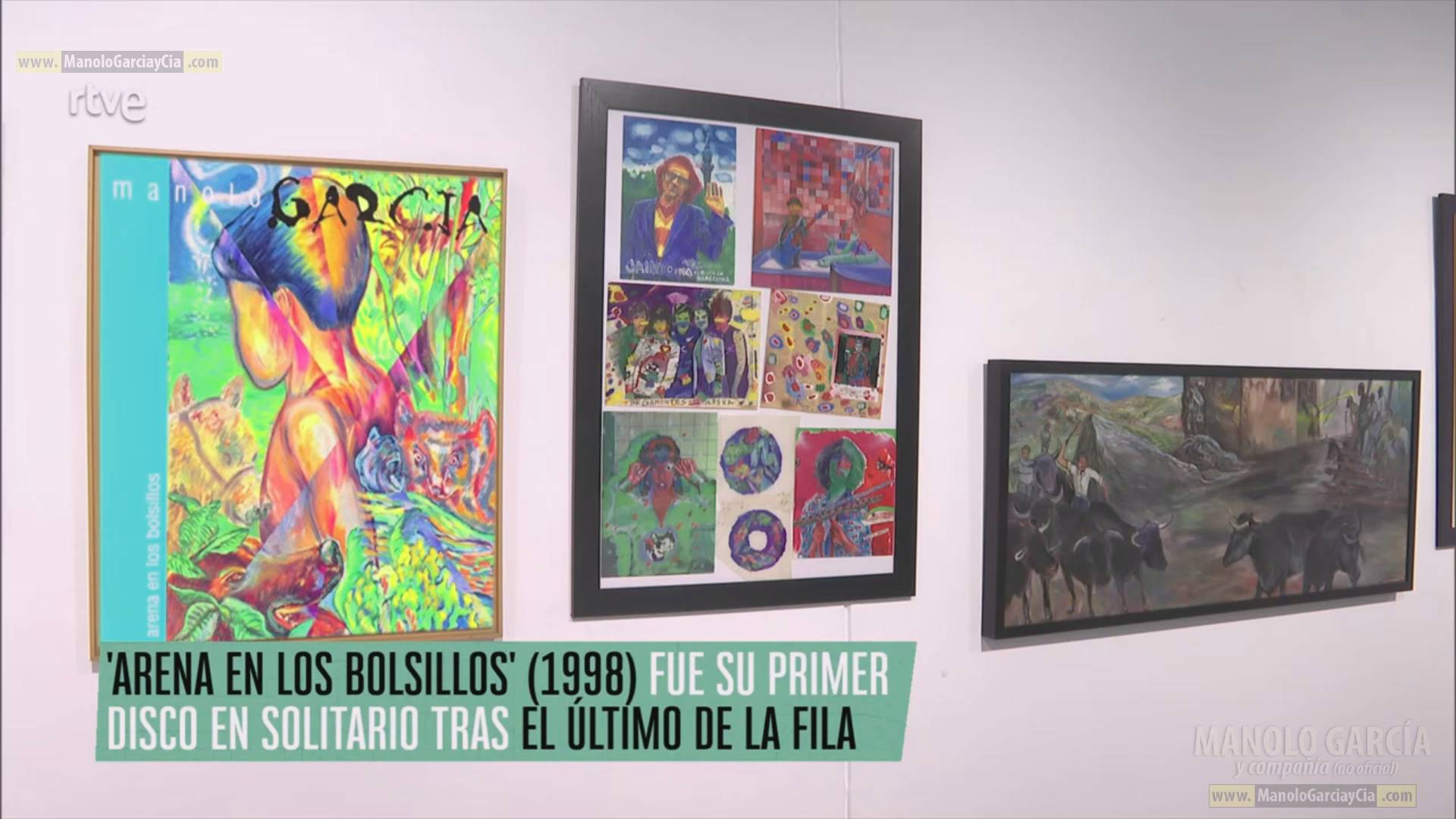 Manolo García en el programa Cultura2 de La 2 (Tve) 15/12/22