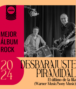 Desbarajuste Piramidal (EUDLF) Mejor disco Rock 2024 (Premios Odeón)