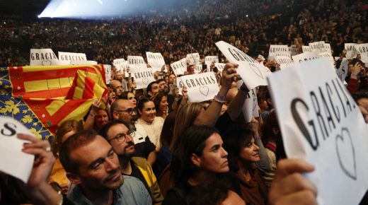 FOTOS | Concierto benéfico de Manolo García en Valencia para los afectados por la dana