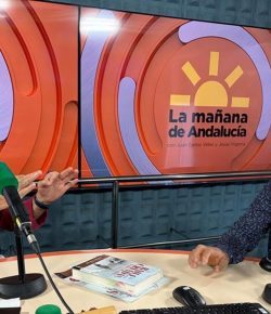 Entrevista en Las mañanas de Andalucía, Canal Sur Radio
